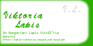 viktoria lapis business card